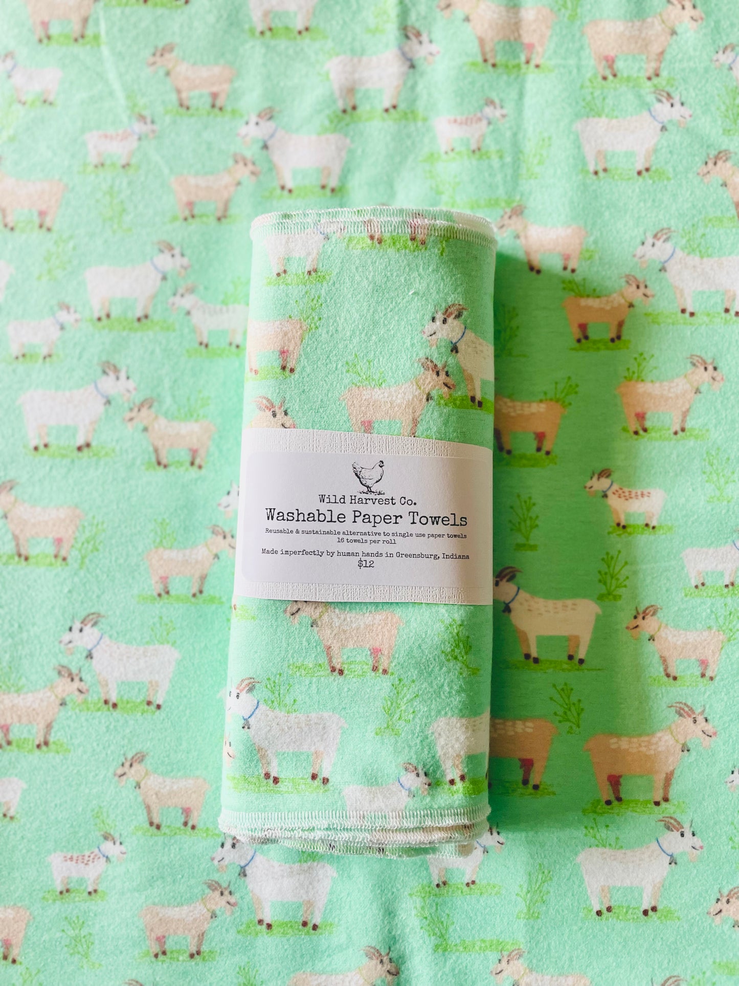 Goats Washable Paper Towels